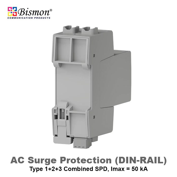AC Surge Protection 50KA Din-rail Type 1-2-3 (อุปกรณ์ป้องกันไฟกระชาก SPDและป้องกันฝ้าผ่า)
